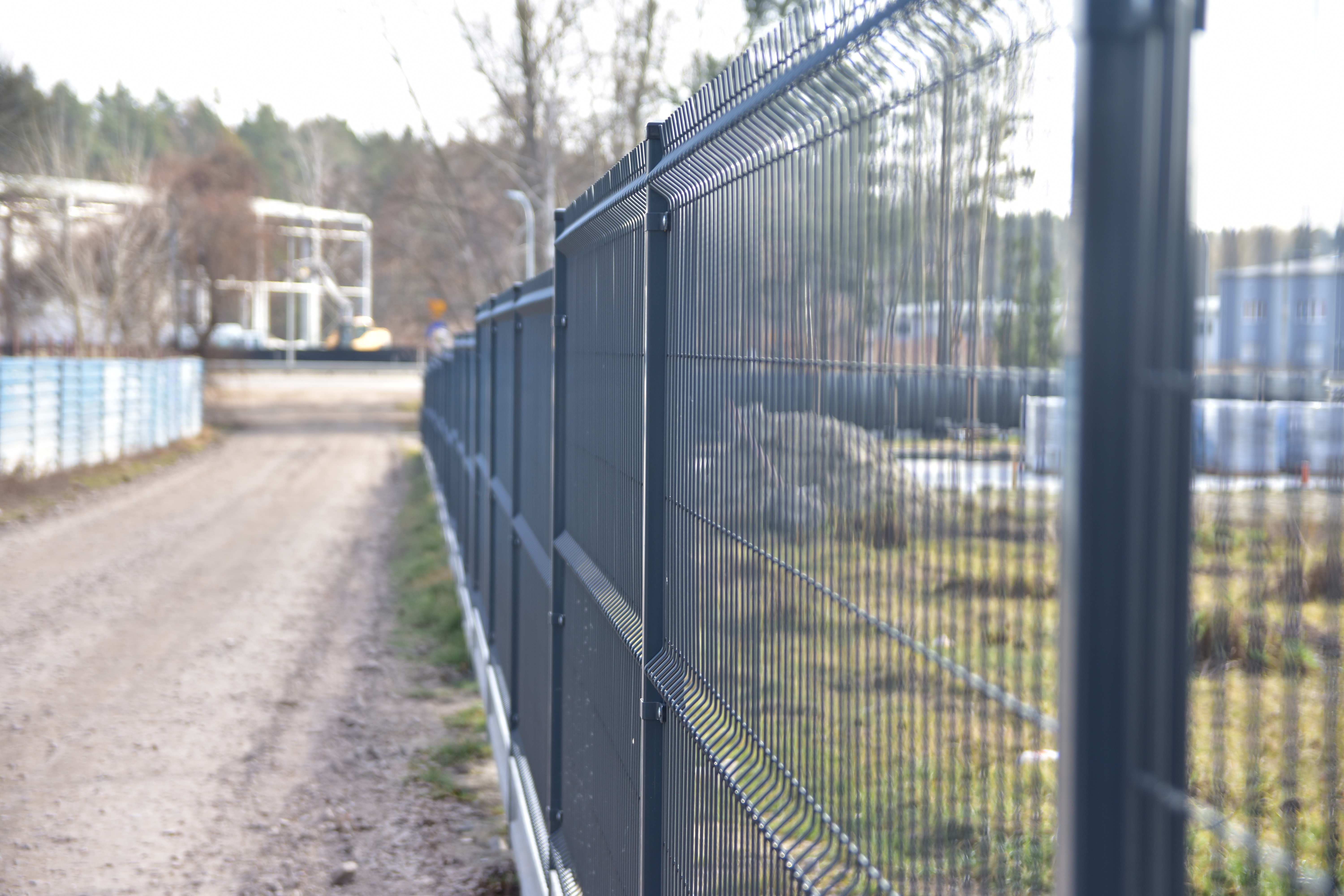 Ogrodzenie panelowe - przykład 3