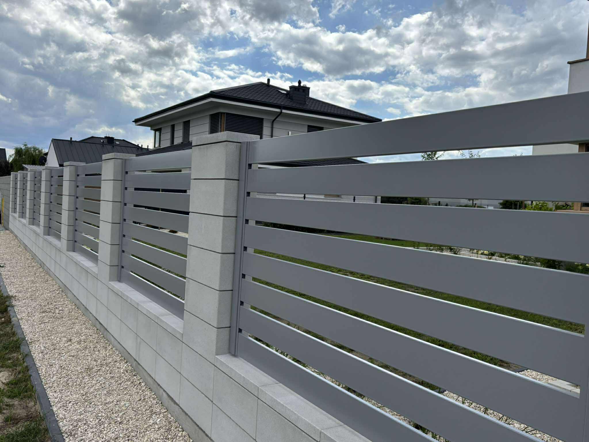 Ogrodzenie panelowe - przykład 3