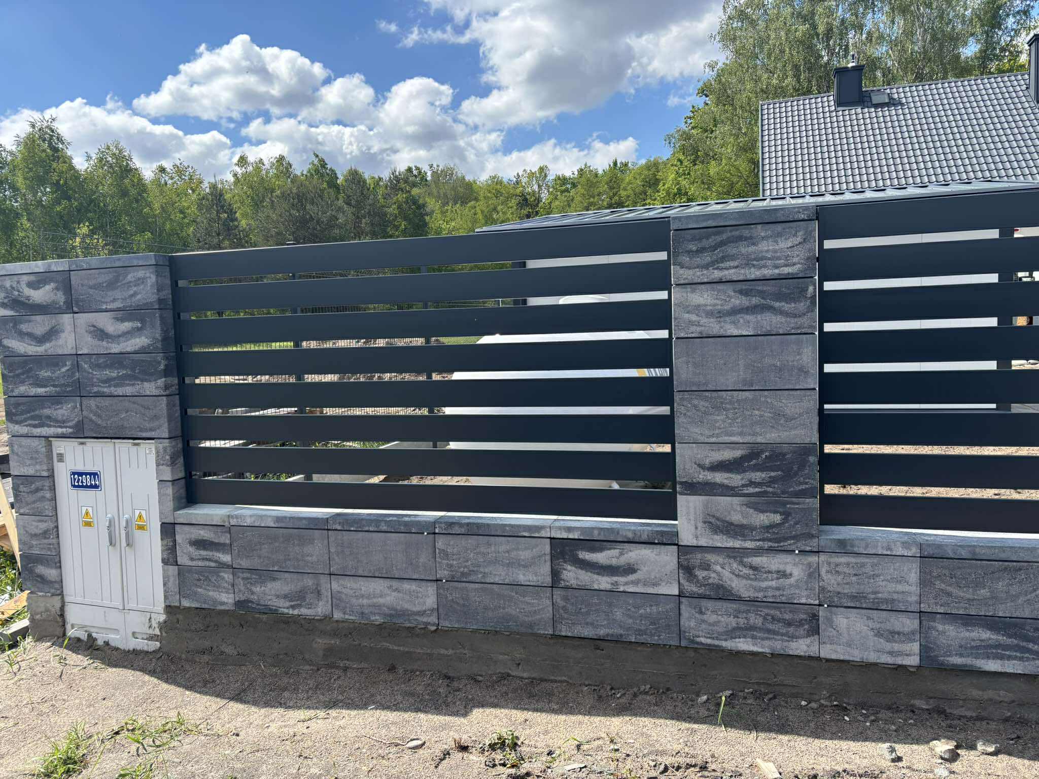 Ogrodzenie panelowe - przykład 3